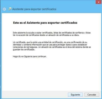 Exportar Certificado Digital Con Clave Privada Hacer Copia De Seguridad